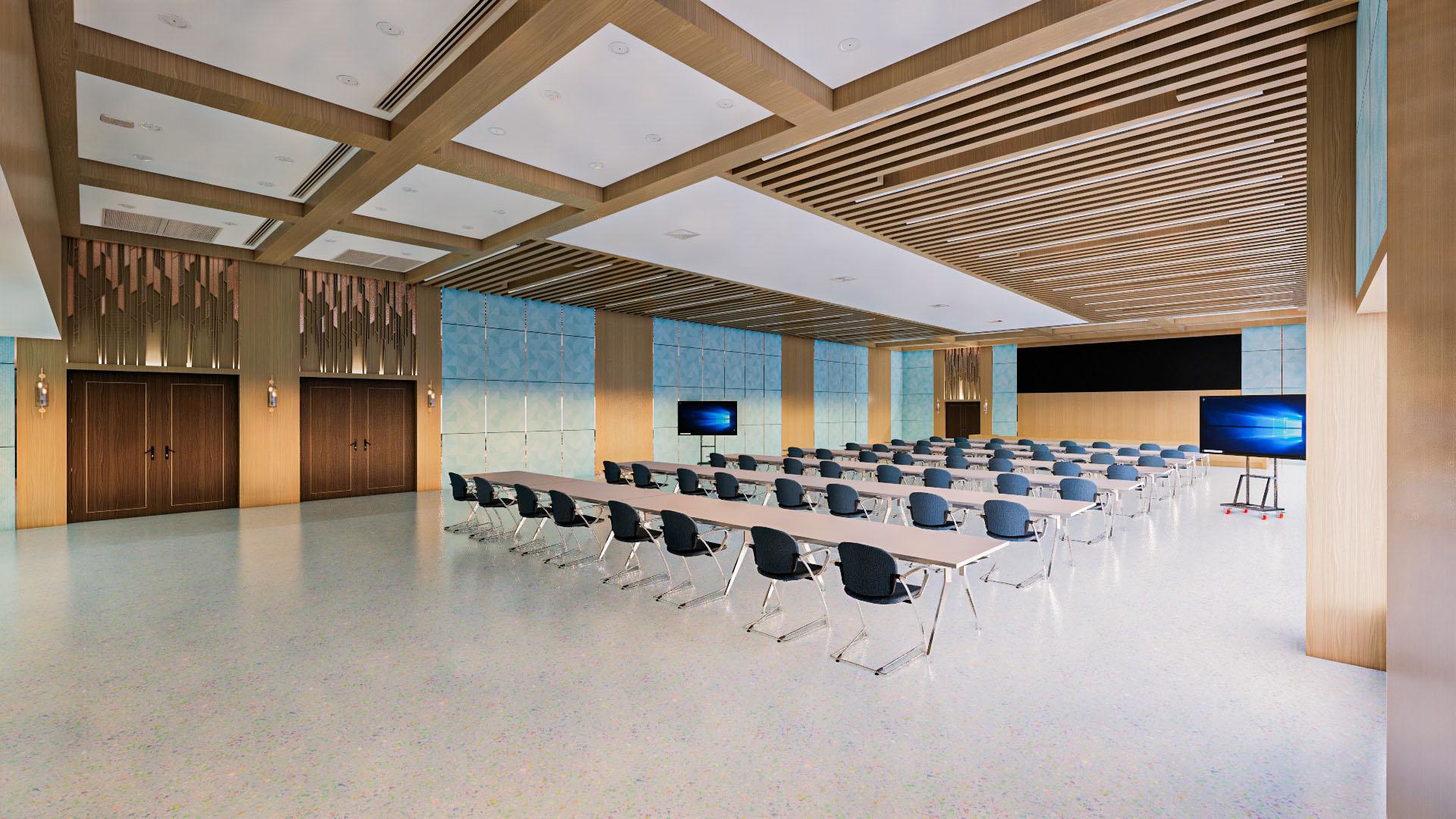 ออกแบบและรีโนเวทภายในห้องประชุม ชั้น 7 รพ.วิภาราม (8)